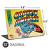 Marvel Classic Comics Captain America Universal Laptop 12in (9.8 x 6.8in) Skin